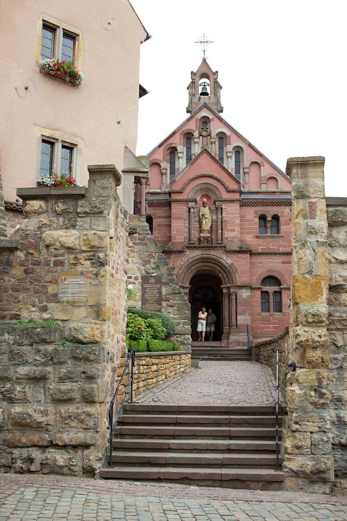 eguisheim elzas vogezen hdr france frankrijk vosges Egisheim kapel van Saint-Leon-IX Notre-Dame de Pitie